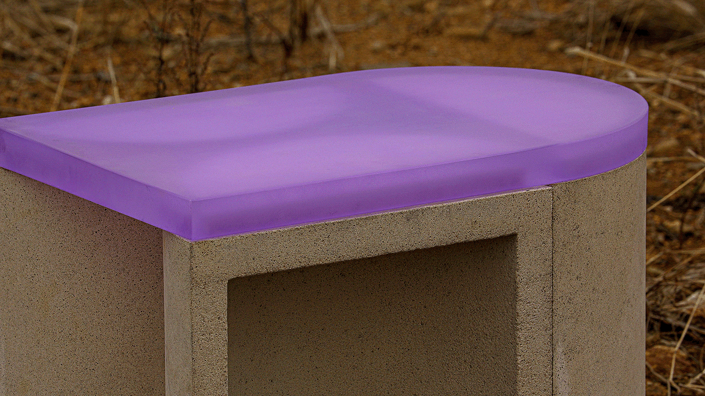 furniture，product design，stool，concrete，