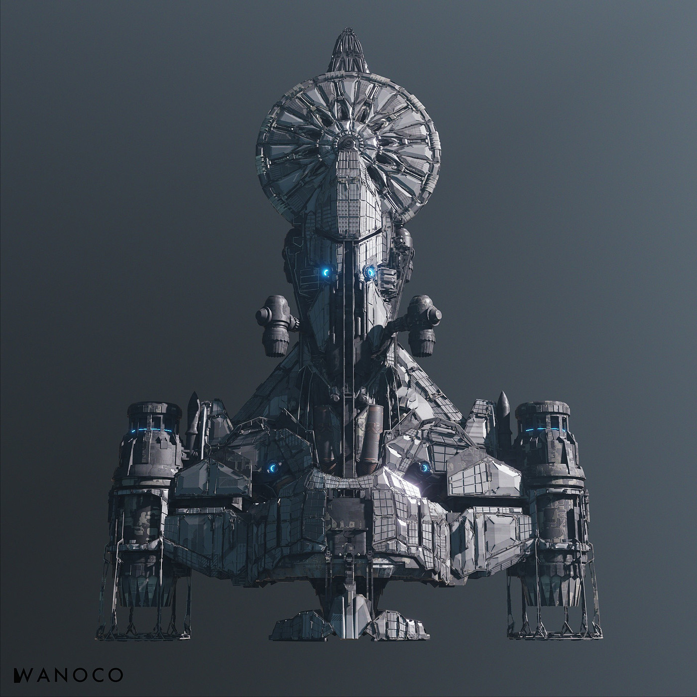 spacecraft，Lamprey-45，future，industrial design，