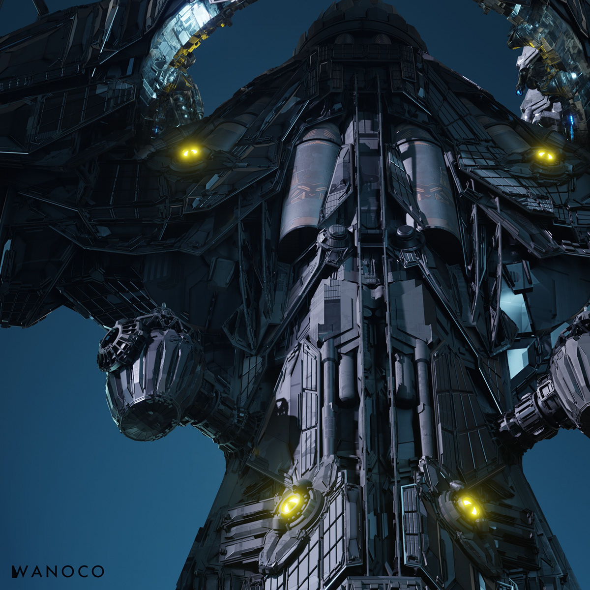 spacecraft，Lamprey-45，future，industrial design，