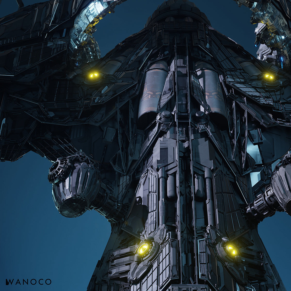spacecraft，Lamprey-45，future，industrial design，
