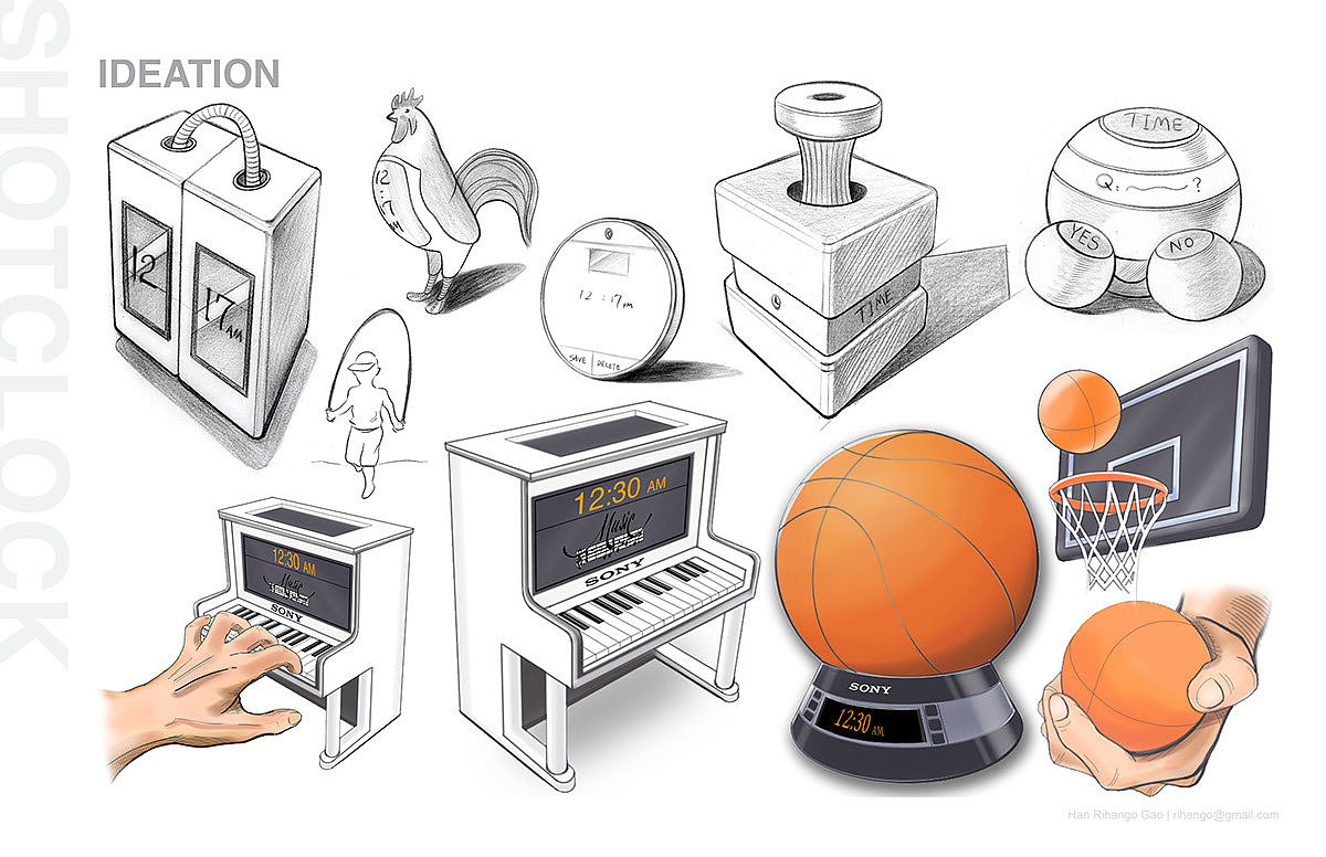 children，sony，Basketball，alarm clock，Hand drawn，