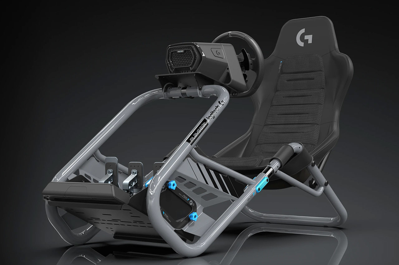 PRO racing steering wheel，PRO racing pedal，Simulated racing car，logitech，product design，