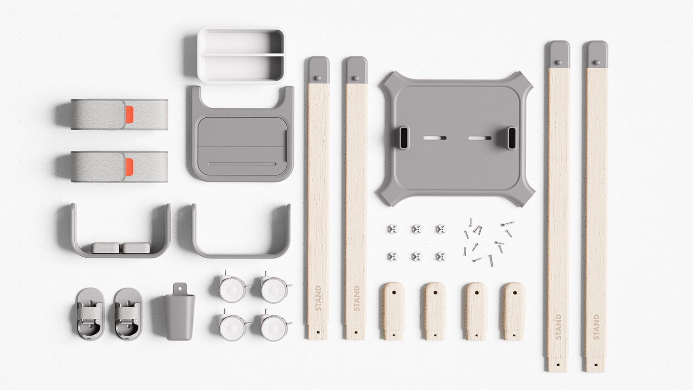 Stu Cole，product design，Pediatric upright frame，Pediatric stent，Adjustable design，Ergonomics，Emotional design，modularization，