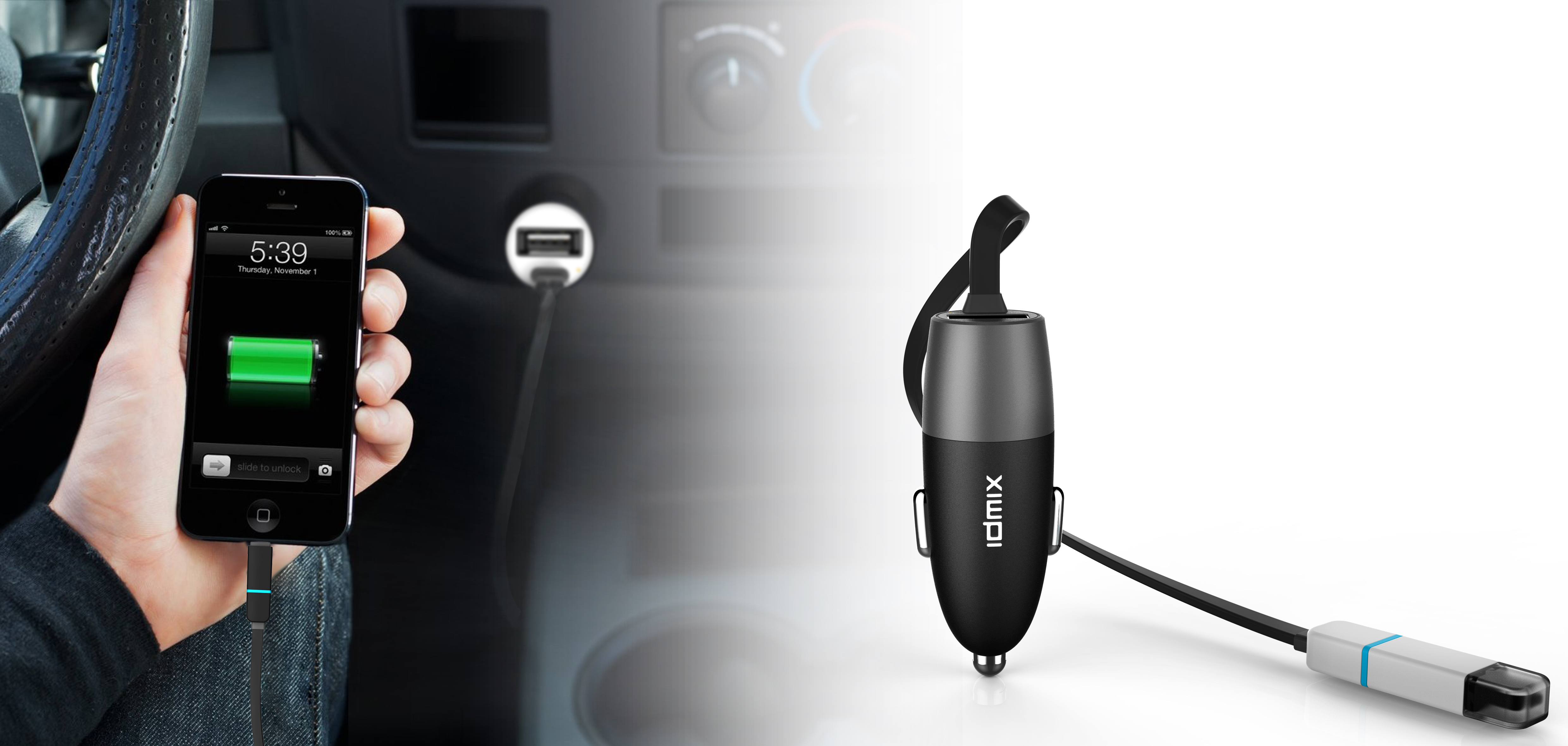 Car charging，automobile，The cigarette lighter，data line，portable battery，vehicle，