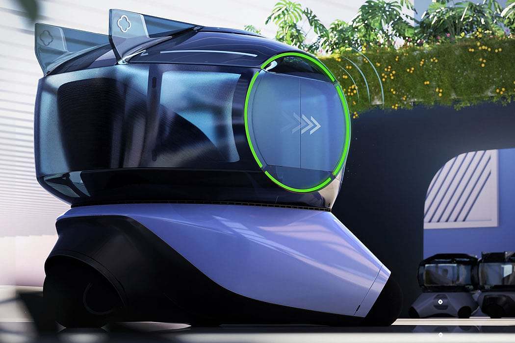 Concept Bubble，Ergonomics，conceptual design，Chuan Jiang，Single Pod，Automobile design，