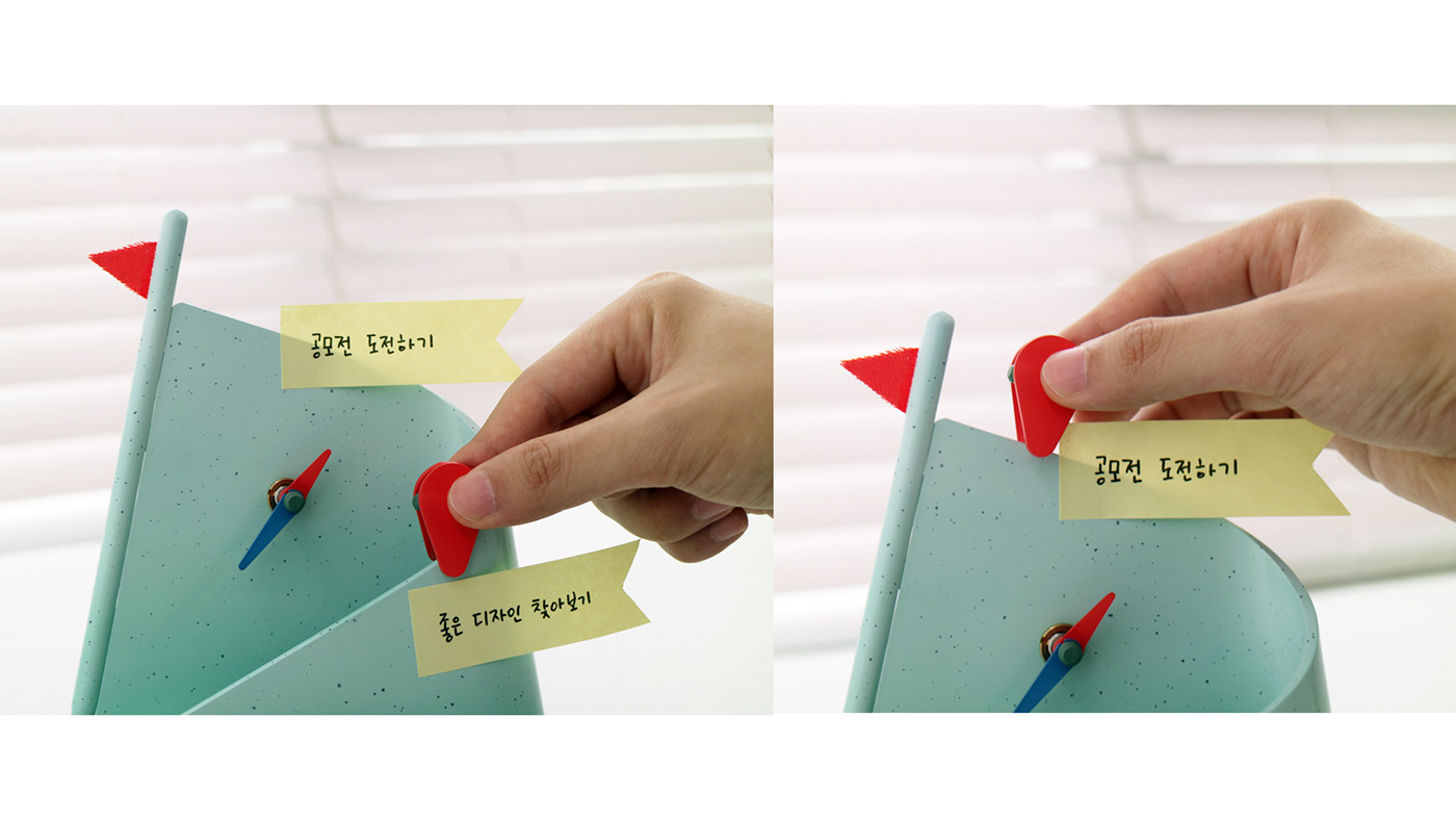 desk clock，product design，industrial design，Note，to work in an office，