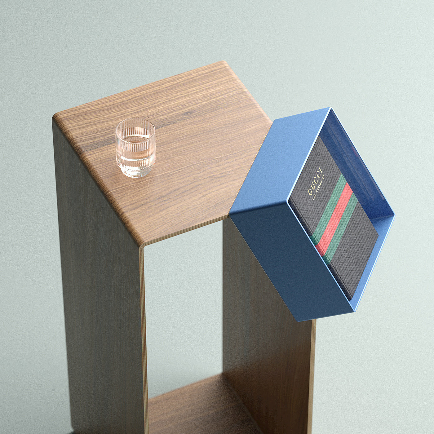 bump，Side table，square，