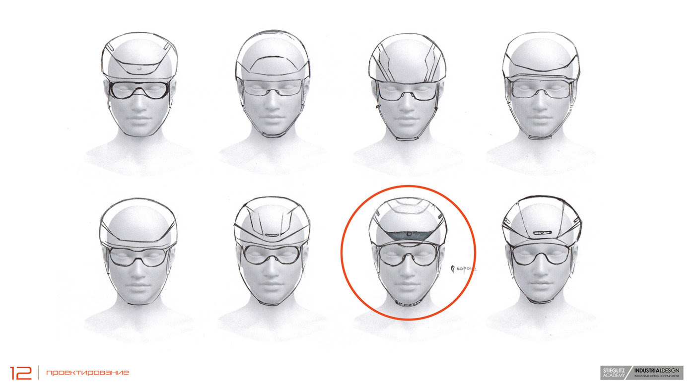 BORK Vision，steel，Helmet，stieglitz academy，