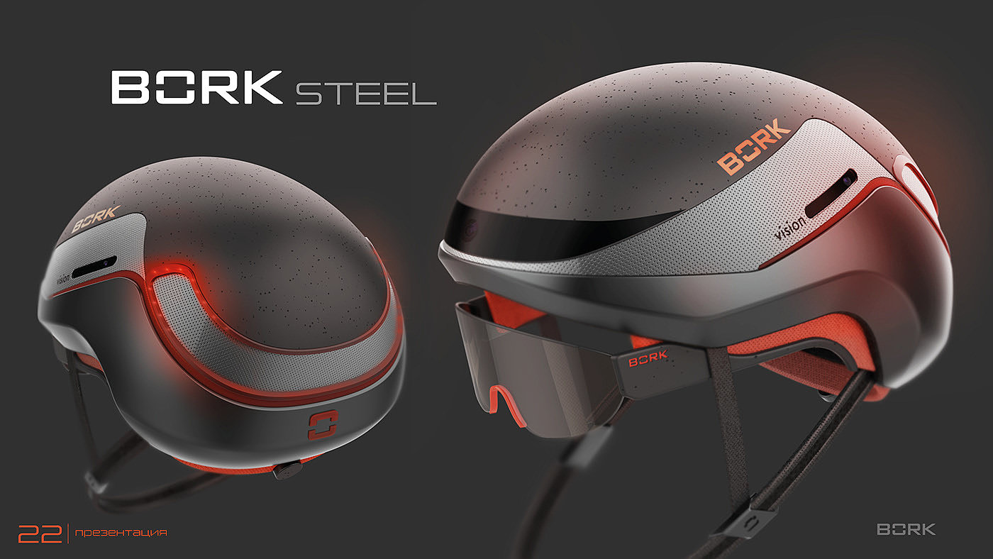 BORK Vision，steel，Helmet，stieglitz academy，