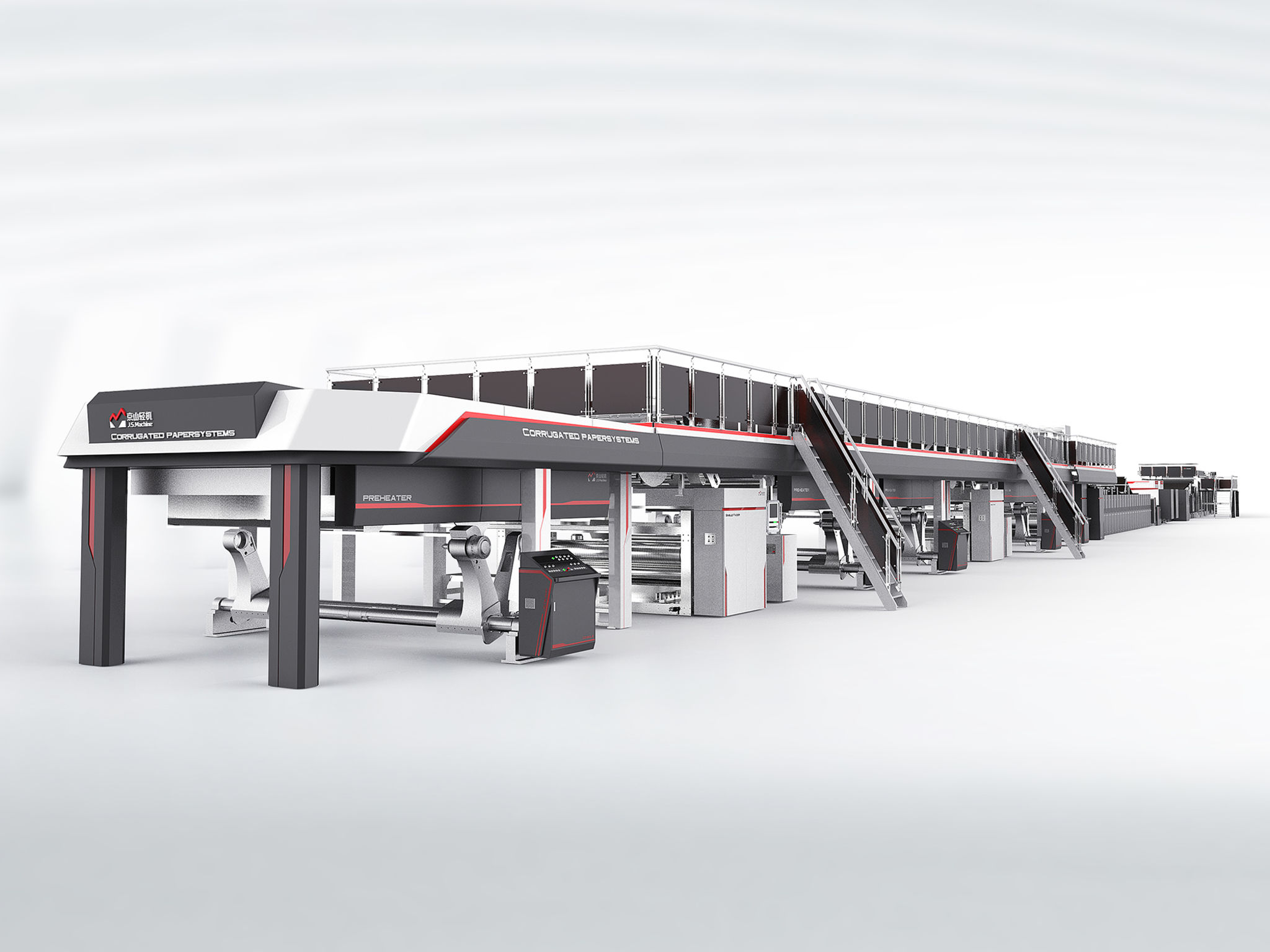 product design，Industry/Tools，Corrugated machine，