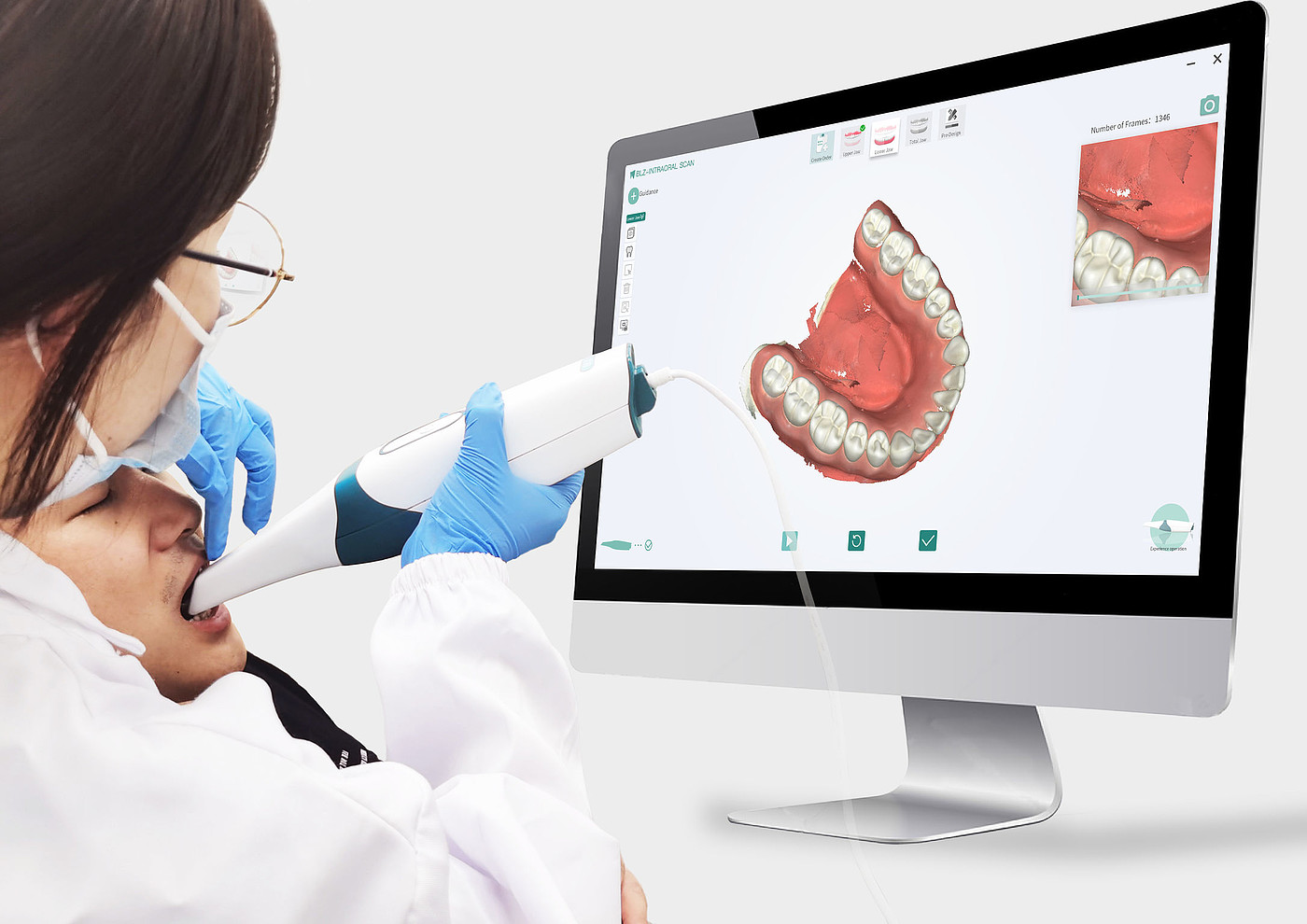 User experience (UX)，Product design UX，Intraoral scanner，