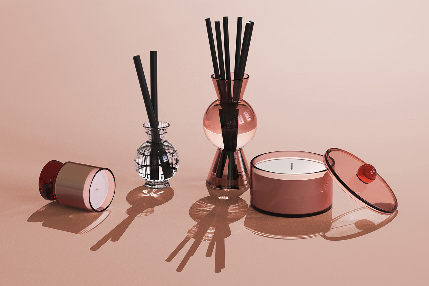 decorate，Spatial structure，geometry，product design，jar，