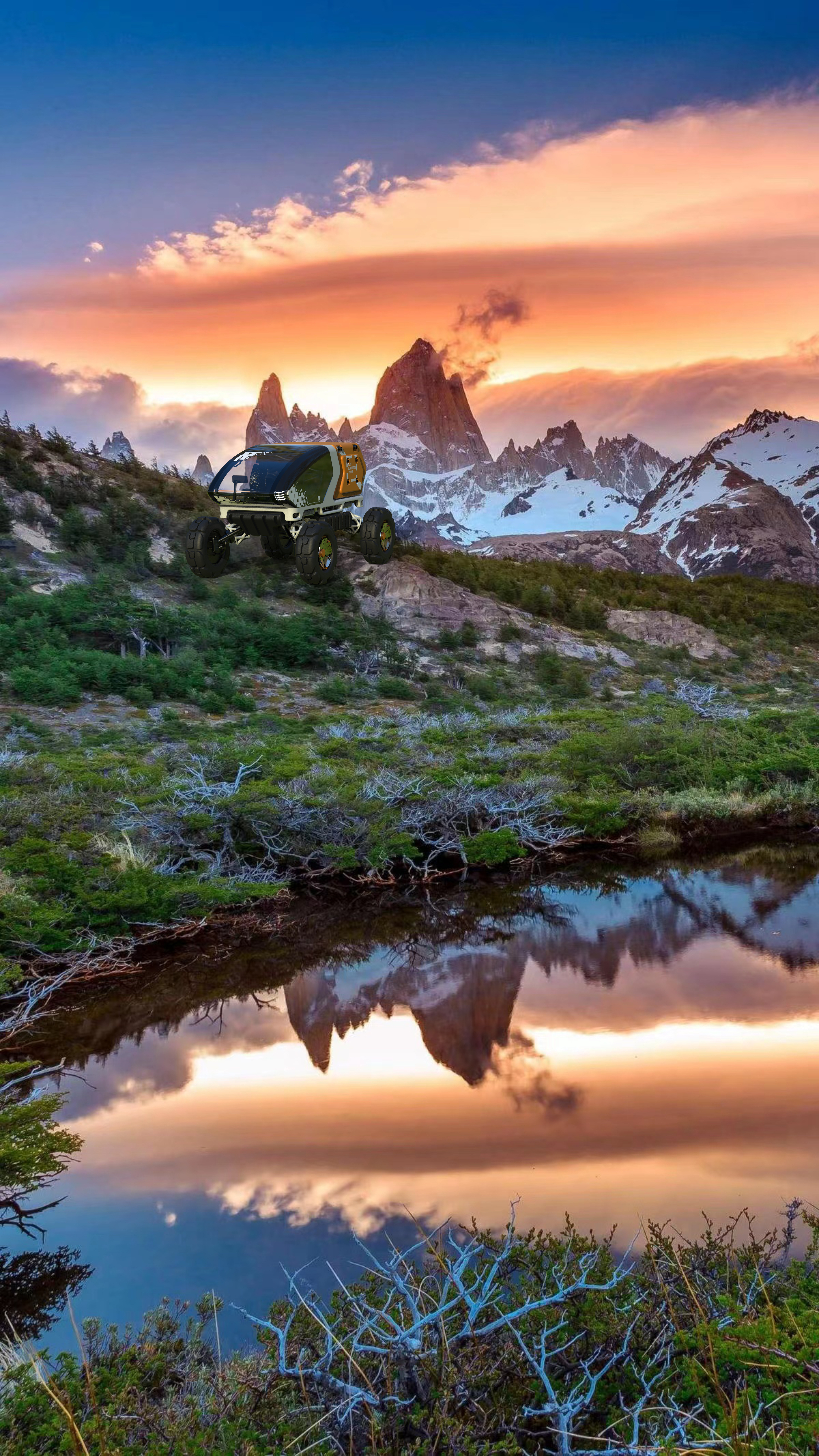 automobile，university，Dongfeng dream car，