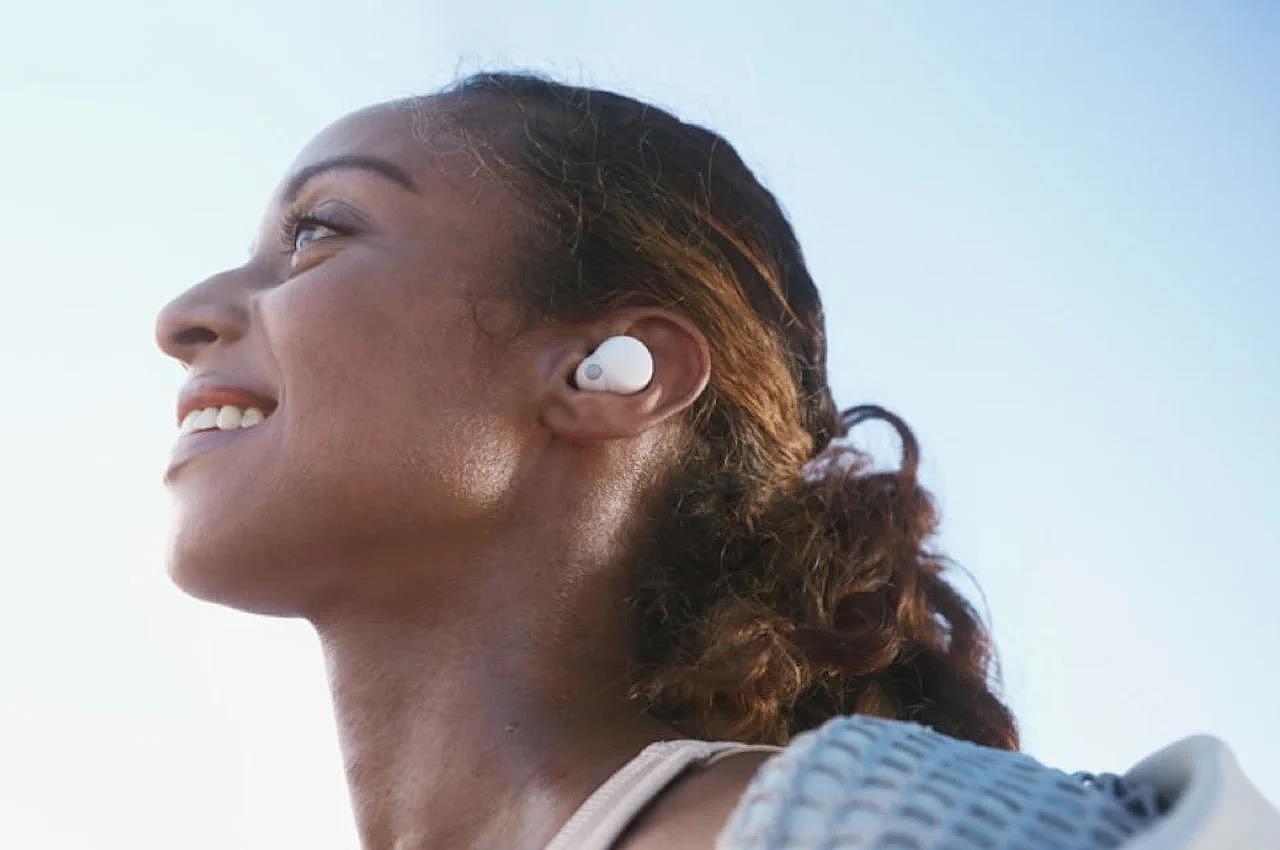 sony，Bluetooth headset，Appearance design，product design，exquisite，