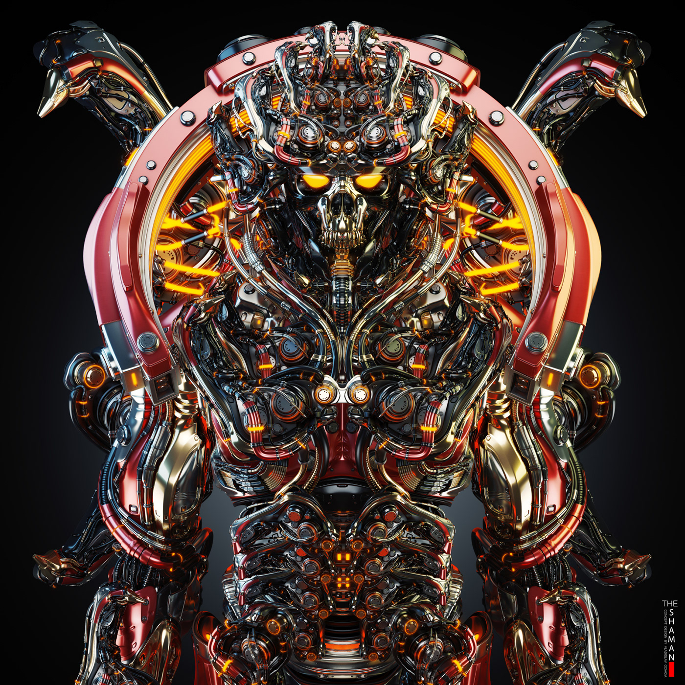 Mecha，robot，science fiction，