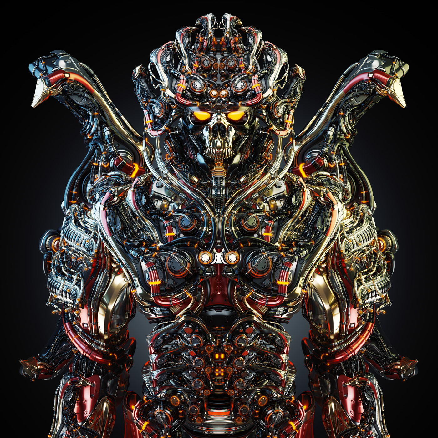 Mecha，robot，science fiction，