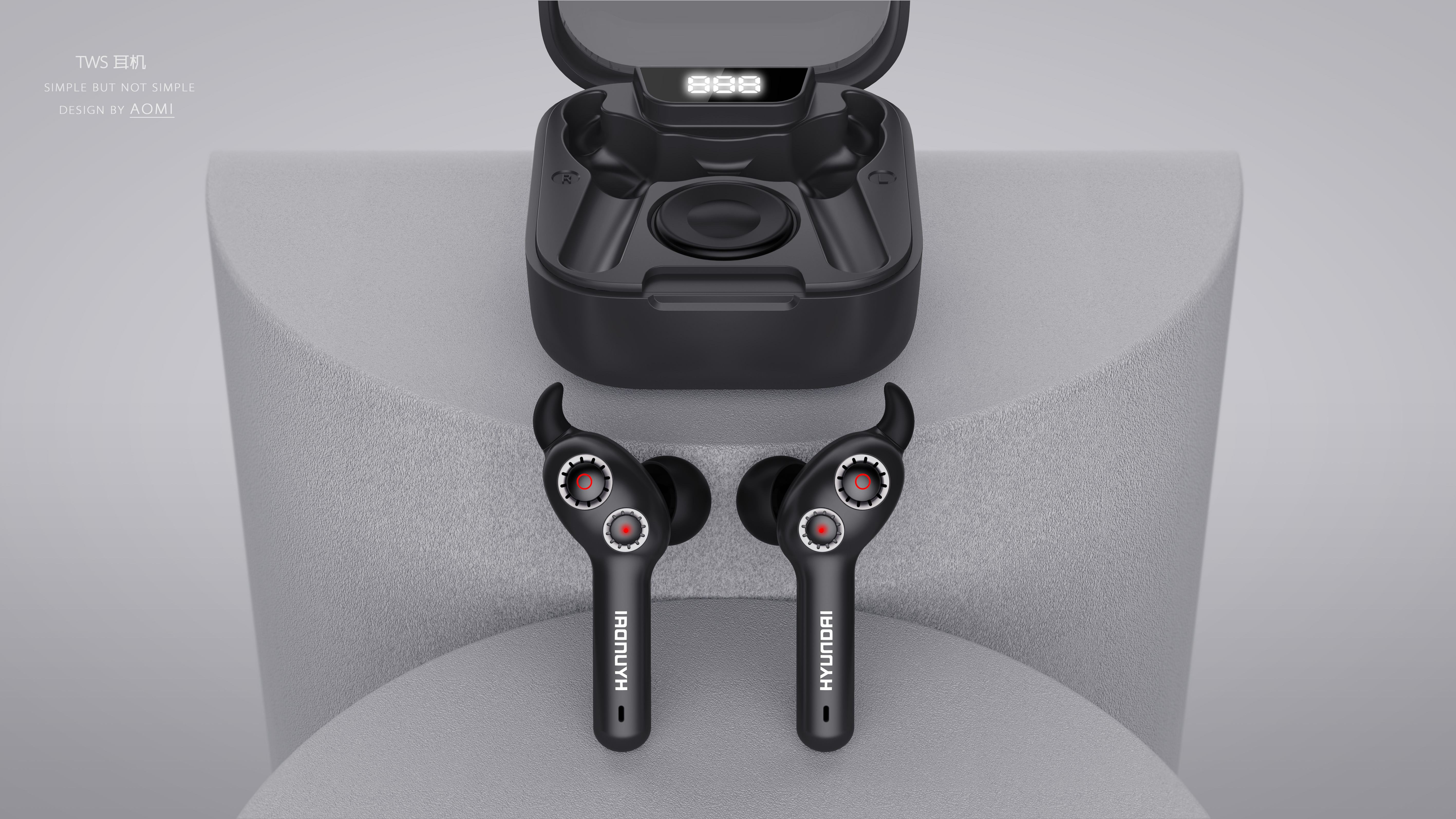 TWS headset，Bluetooth headset design，headset，Wireless headset，Wireless headset design，industrial design，Appearance design，TWS headset design，
