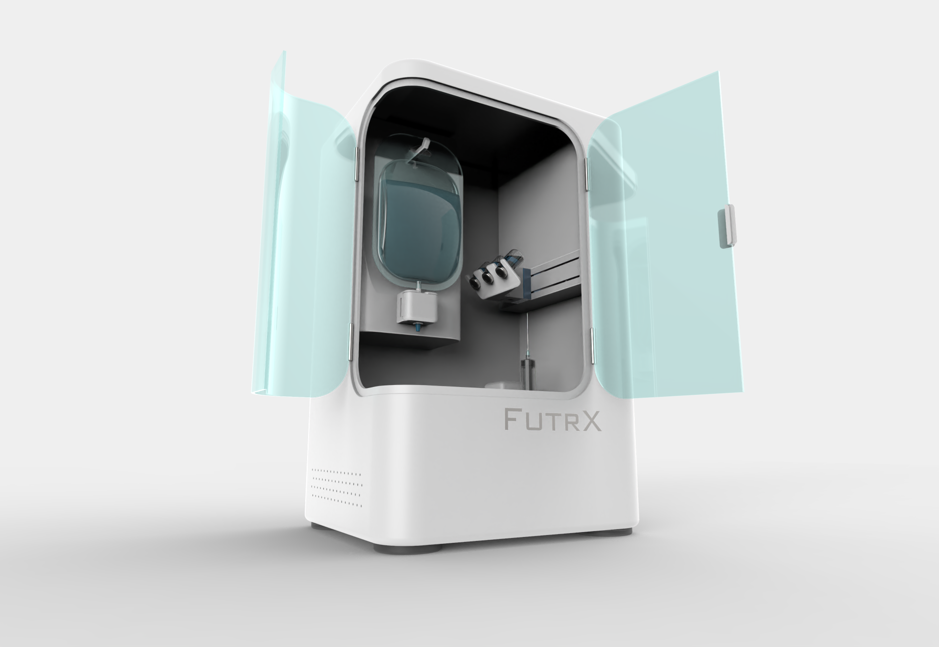 industrial design，product design，Automatic dispensing machine，equipment，automation，FutrX，