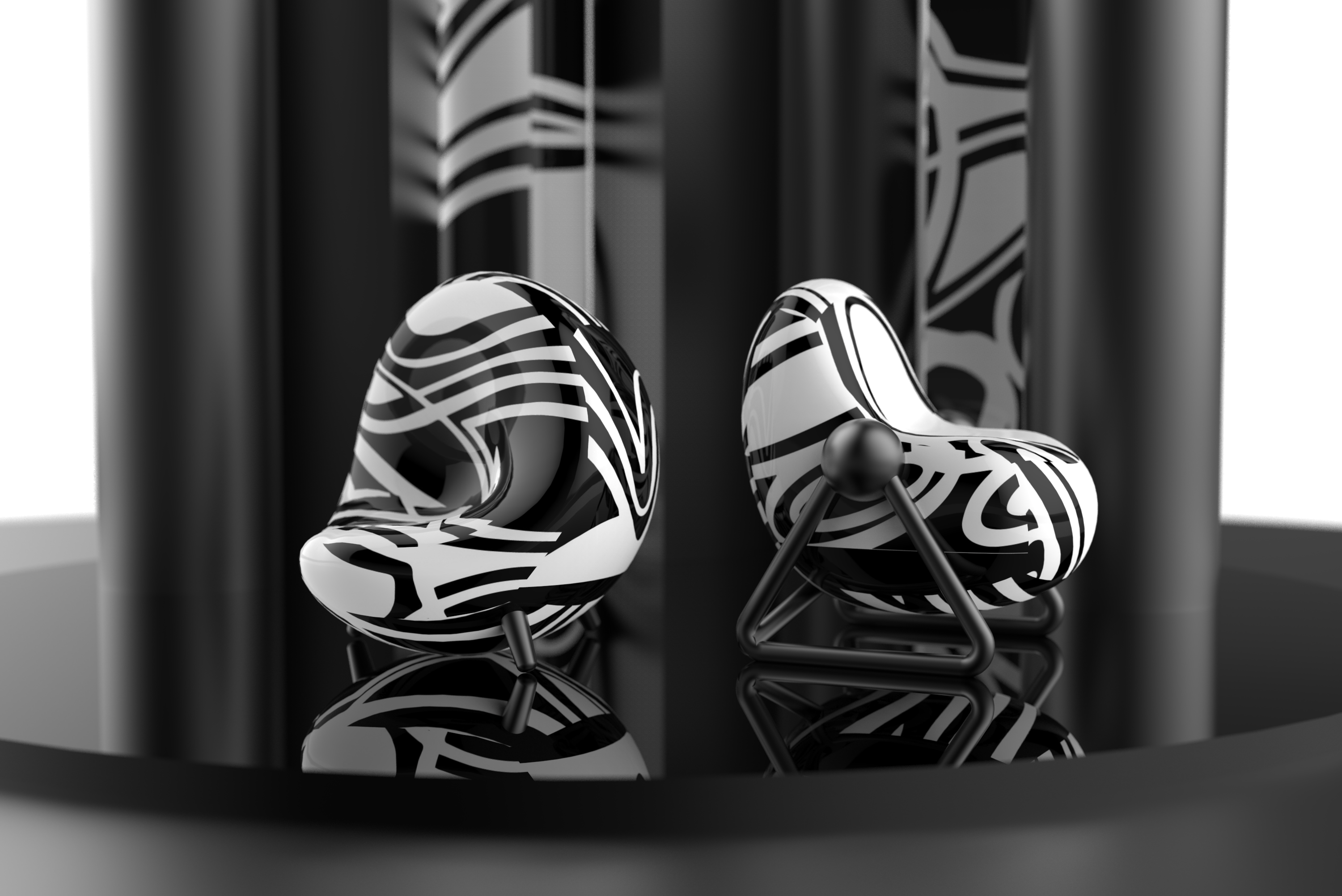 furniture，chair，Artistic sense，Niche design，Visual impact，