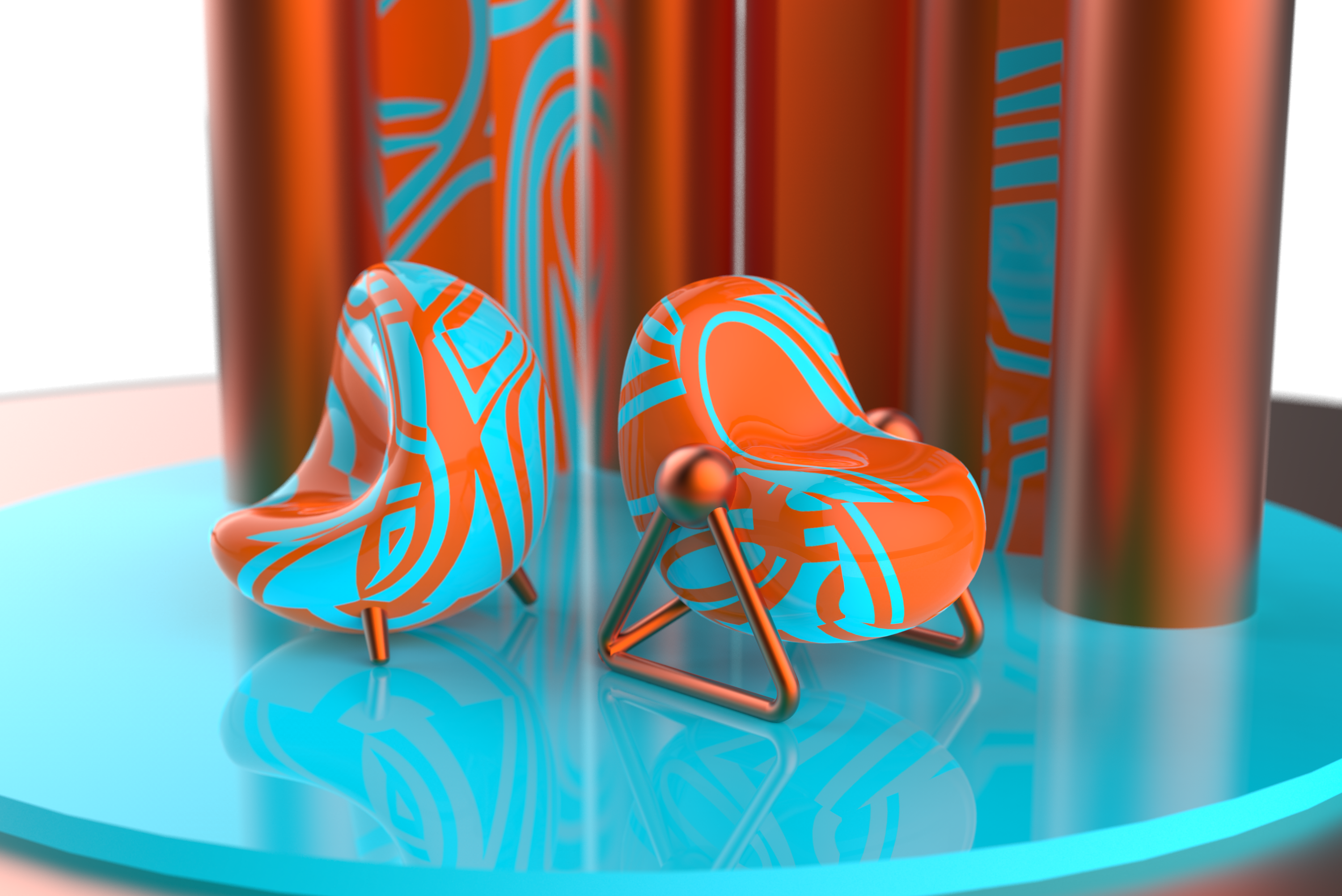 furniture，chair，Artistic sense，Niche design，Visual impact，