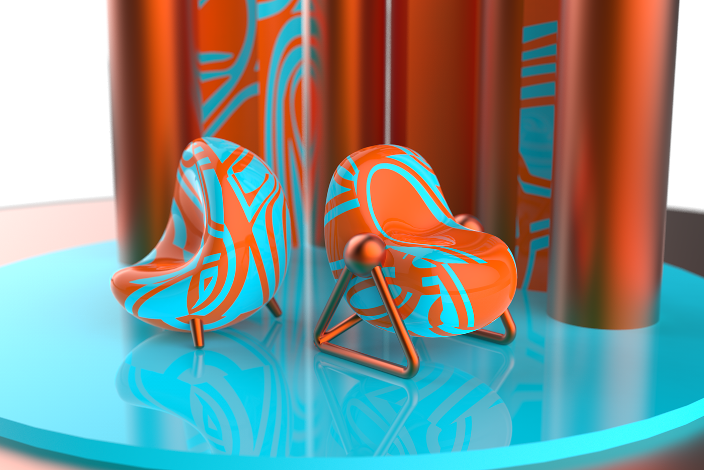 furniture，chair，Artistic sense，Niche design，Visual impact，
