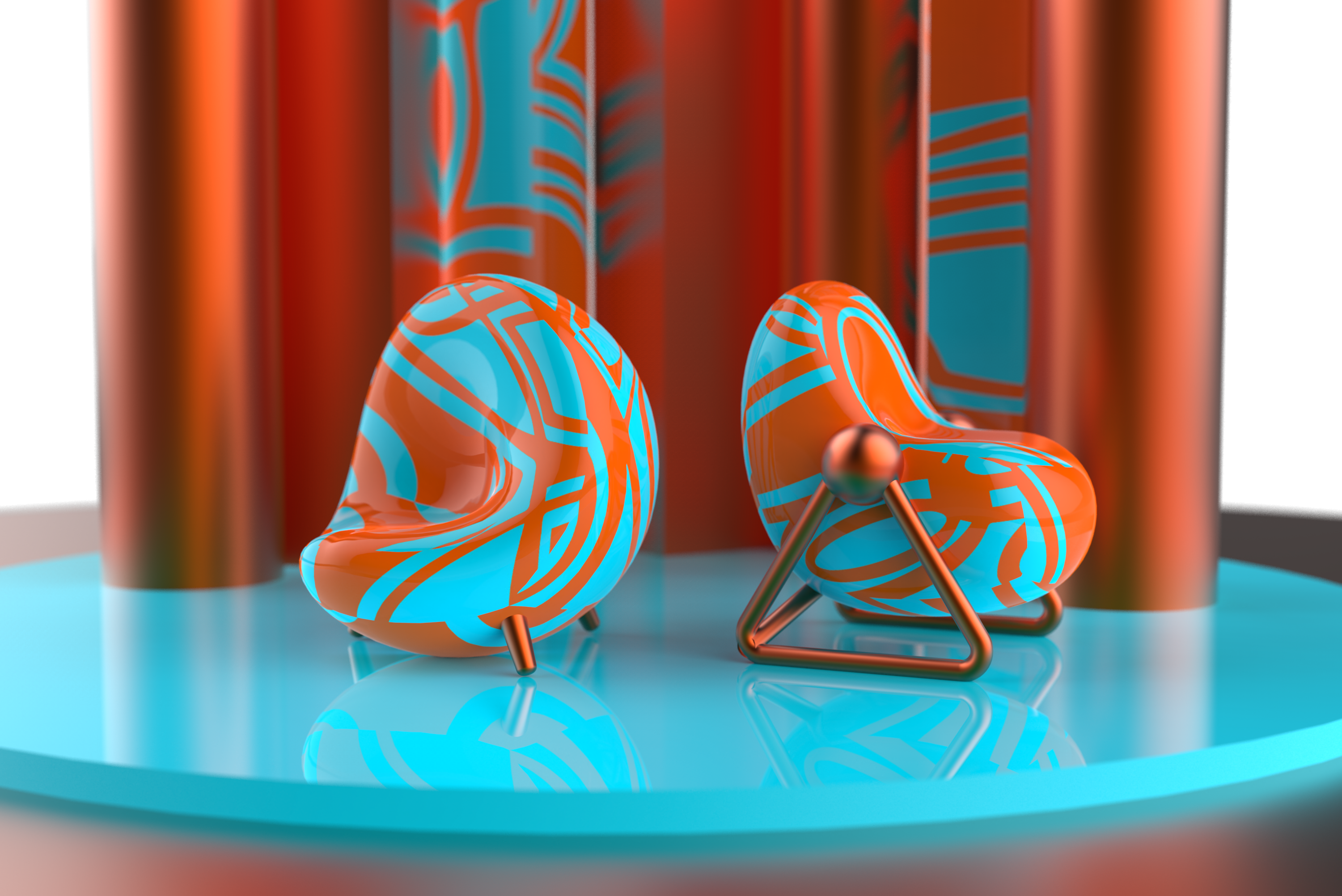 furniture，chair，Artistic sense，Niche design，Visual impact，