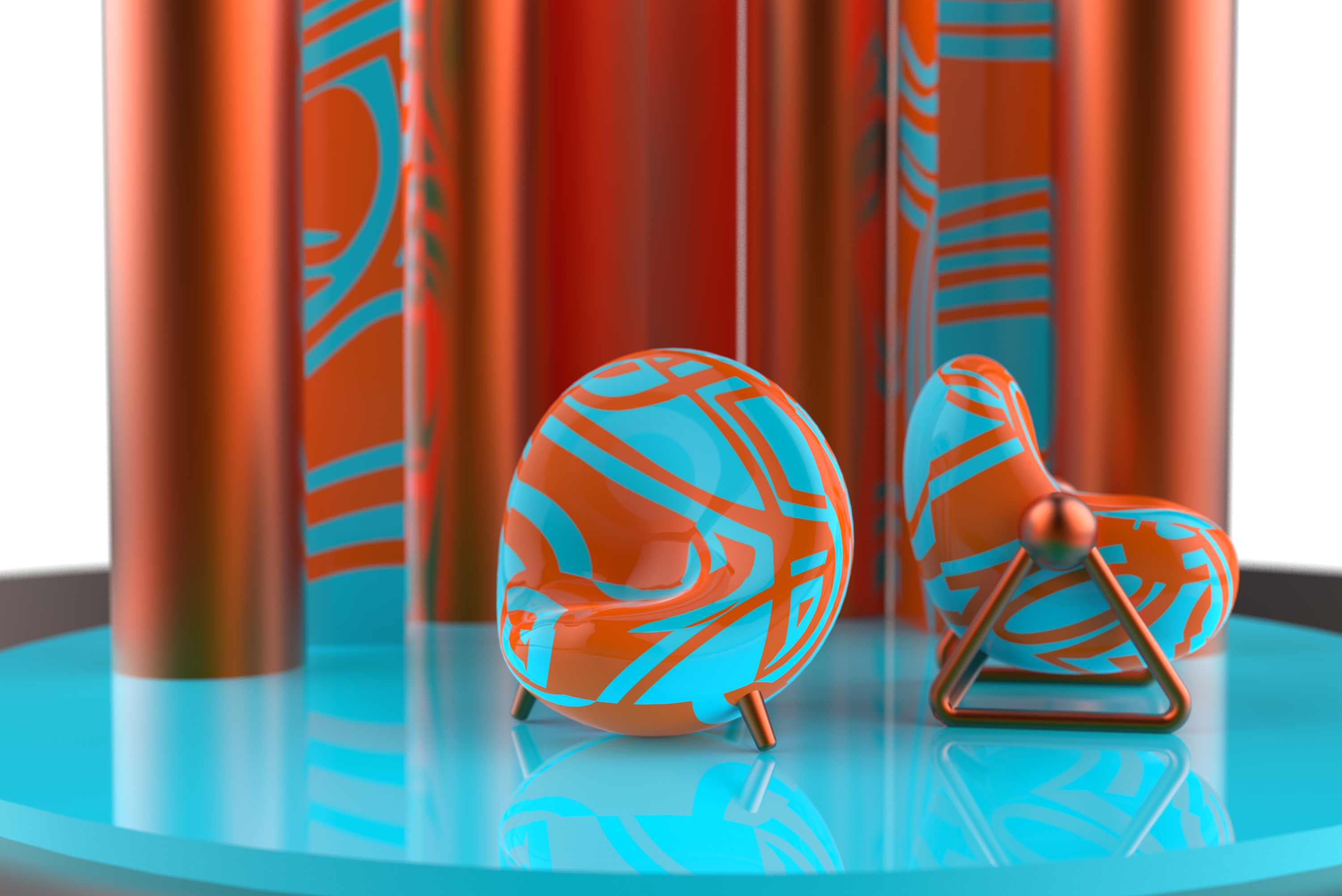 furniture，chair，Artistic sense，Niche design，Visual impact，