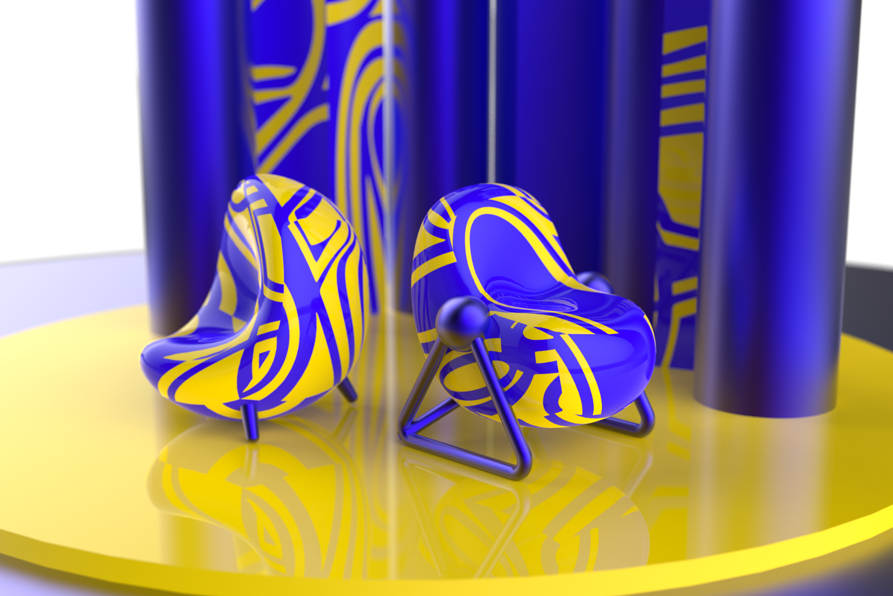 furniture，chair，Artistic sense，Niche design，Visual impact，