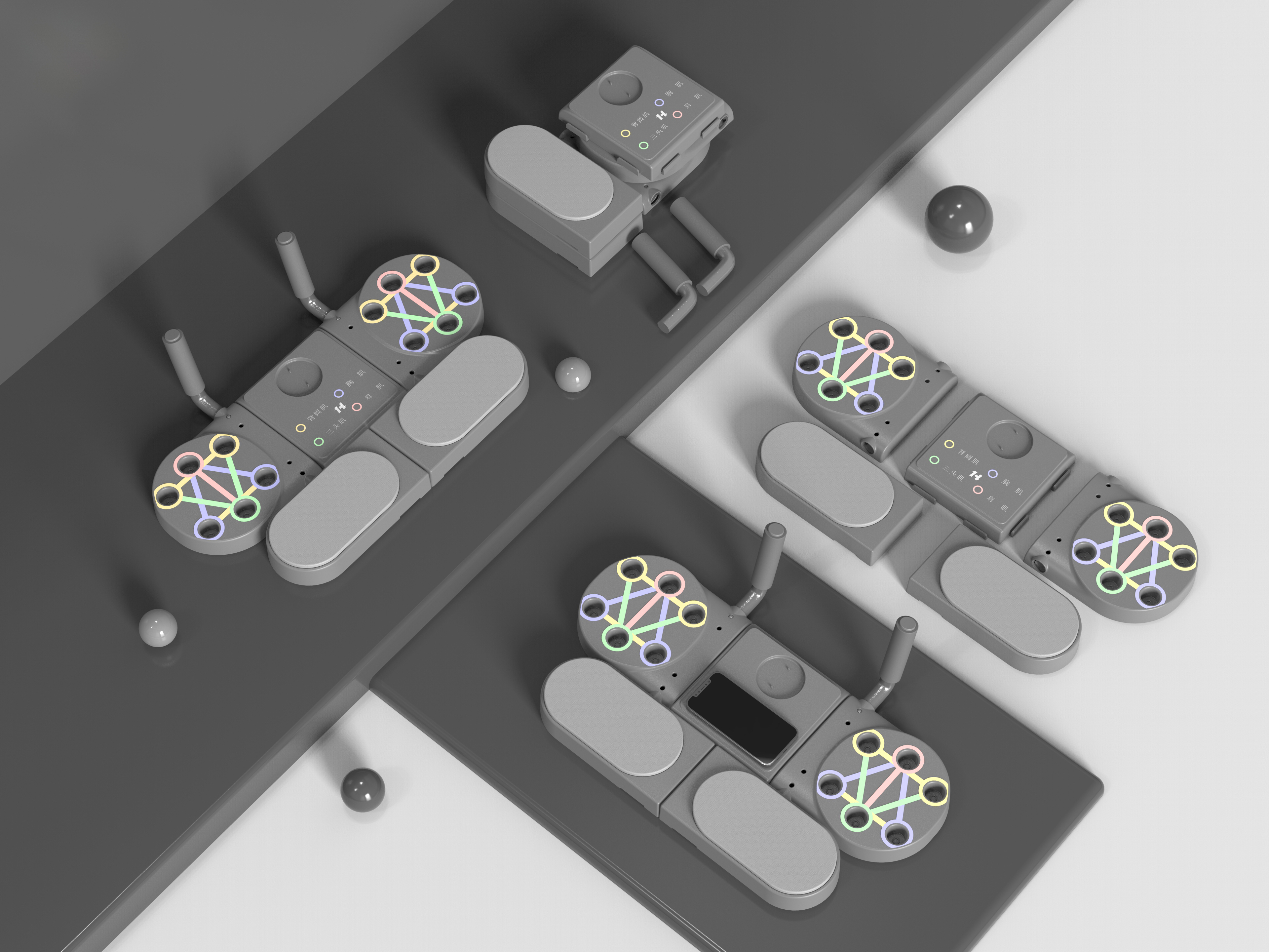 Multifunctional fitness equipment，