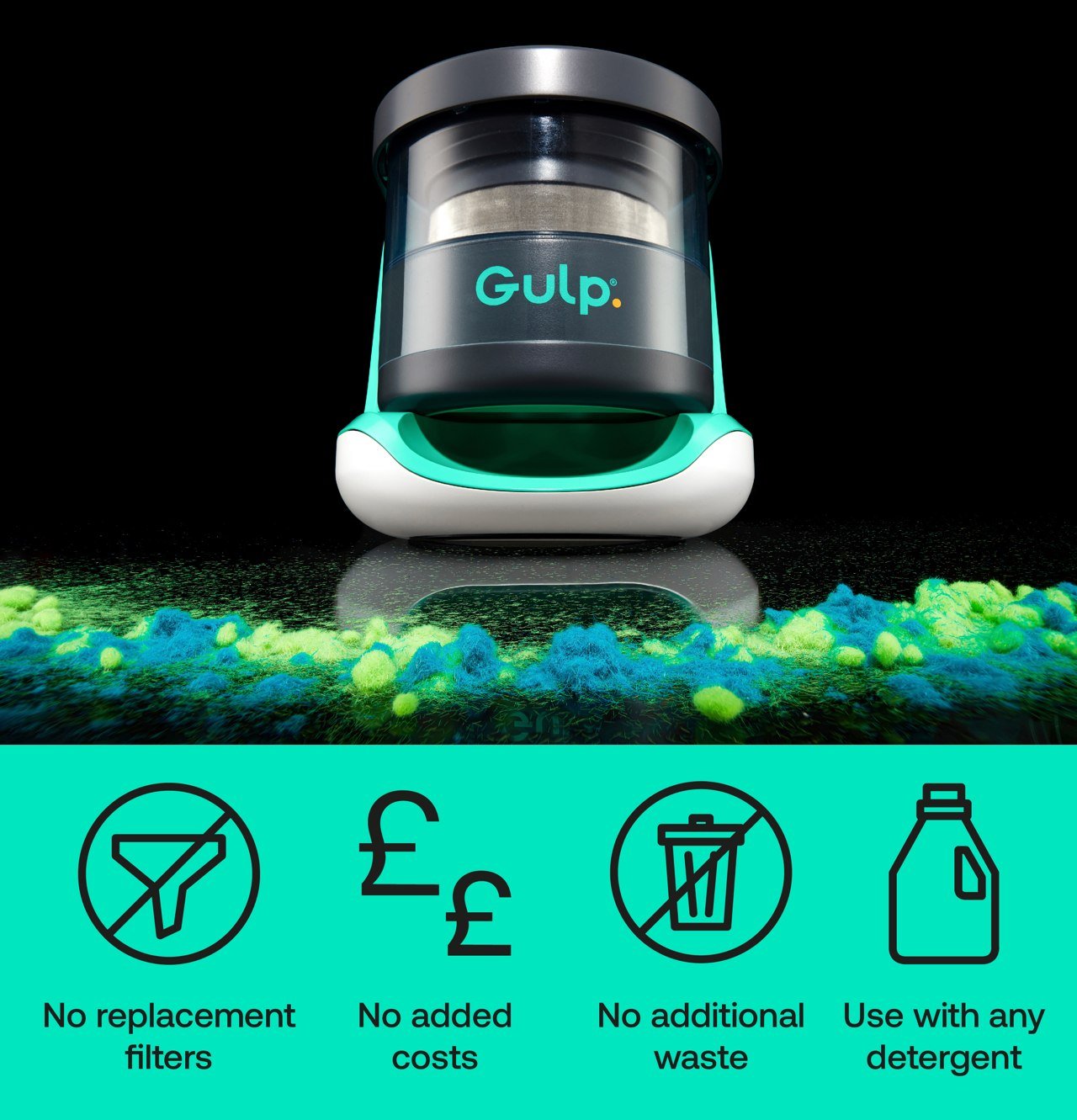 Gulp，Washing machine，environment protection，innovate，