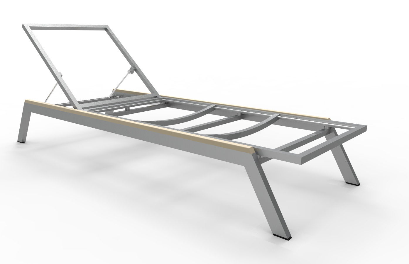 deck chair，Simplicity，Metal，woodiness，