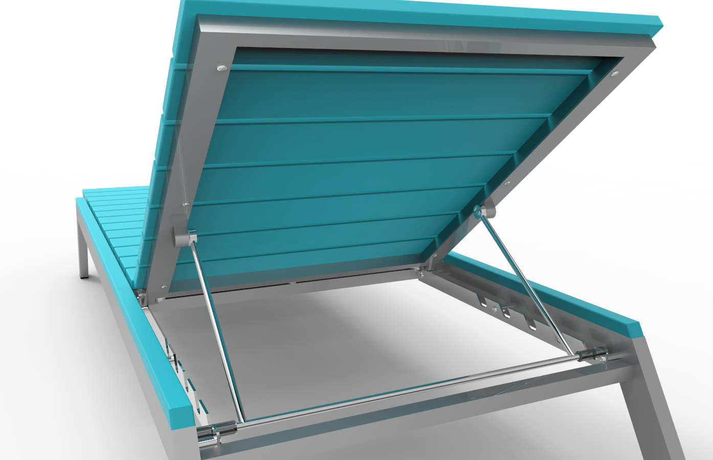 deck chair，Simplicity，Metal，woodiness，