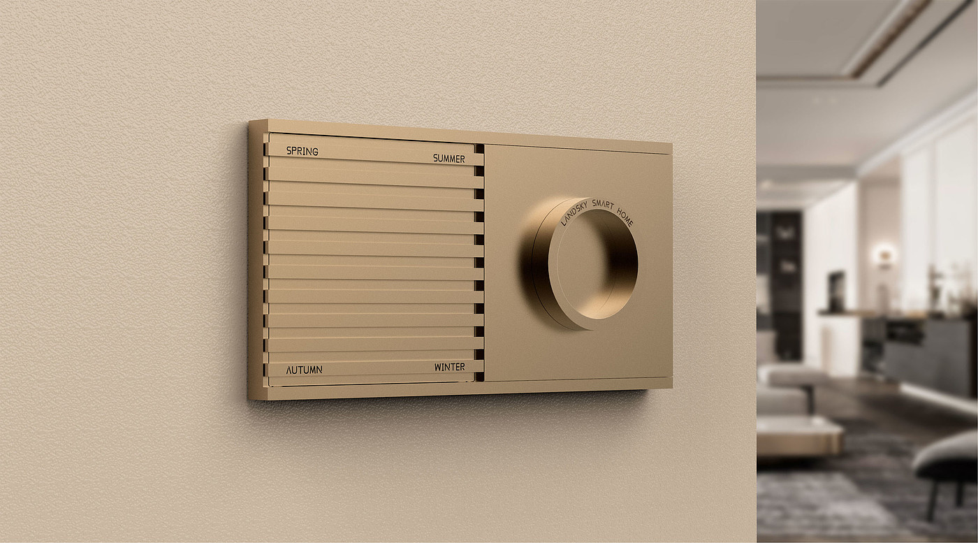 product design，Architectural technology，Smart home panel，