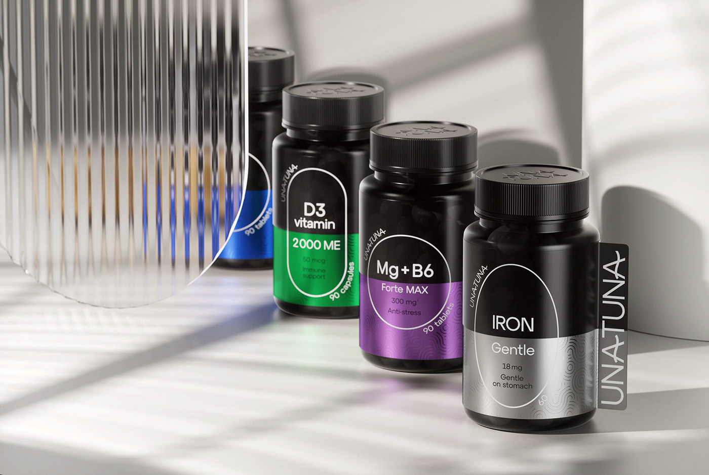 drug，packing，Design，bottle，modern，Model，visualization，