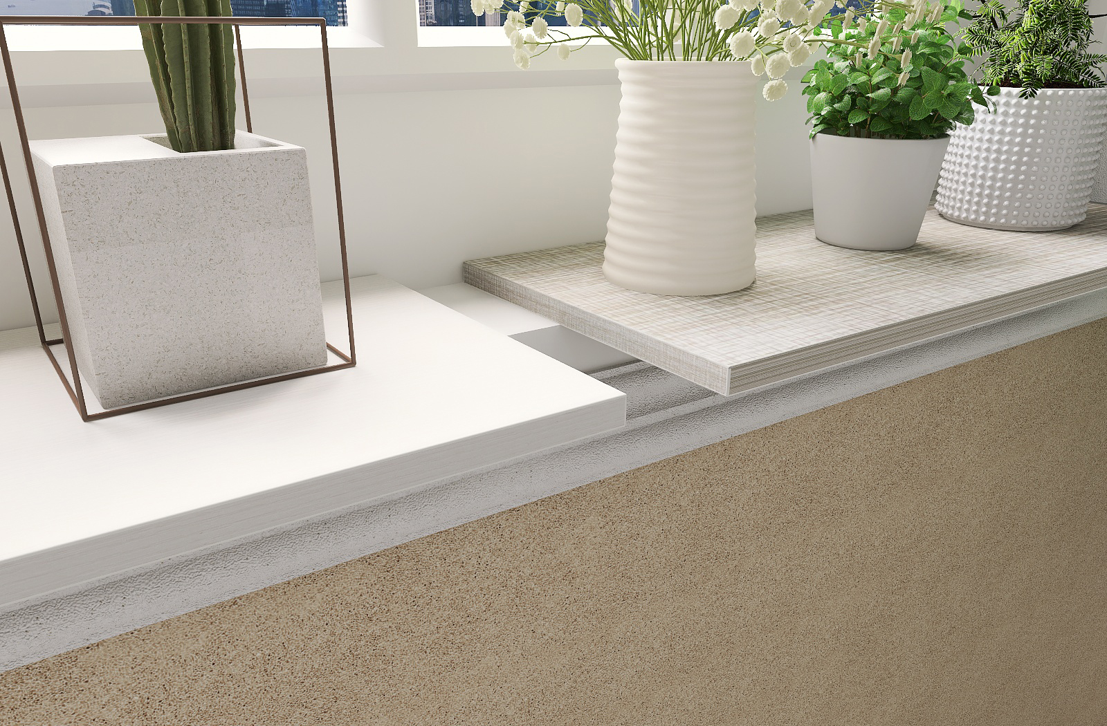 Window Sill Extension Plate，