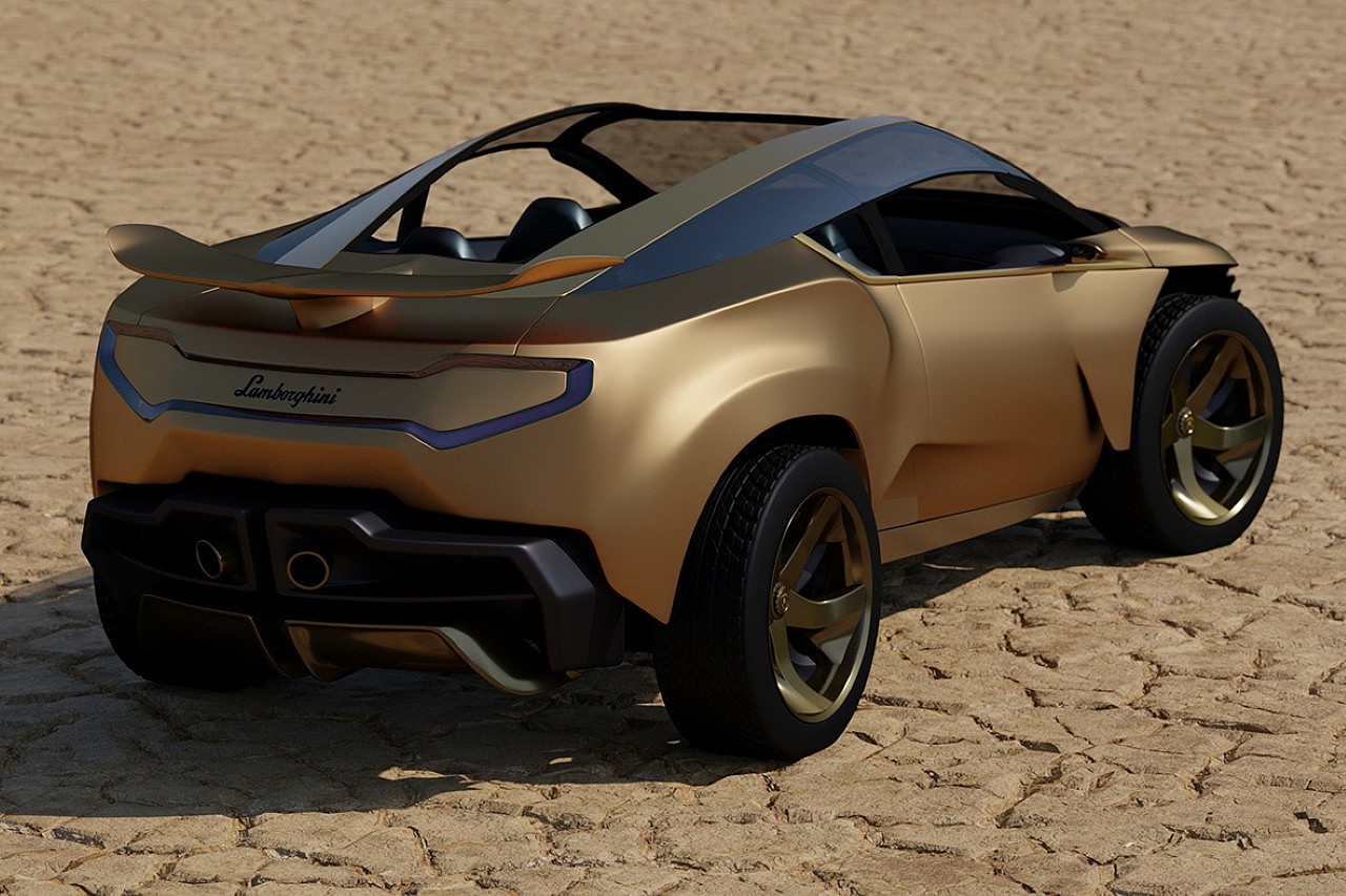 Lamborghini，suv，conceptual design，