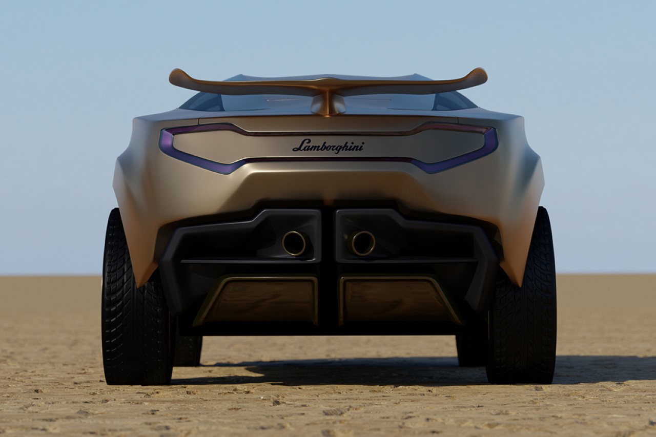 Lamborghini，suv，conceptual design，