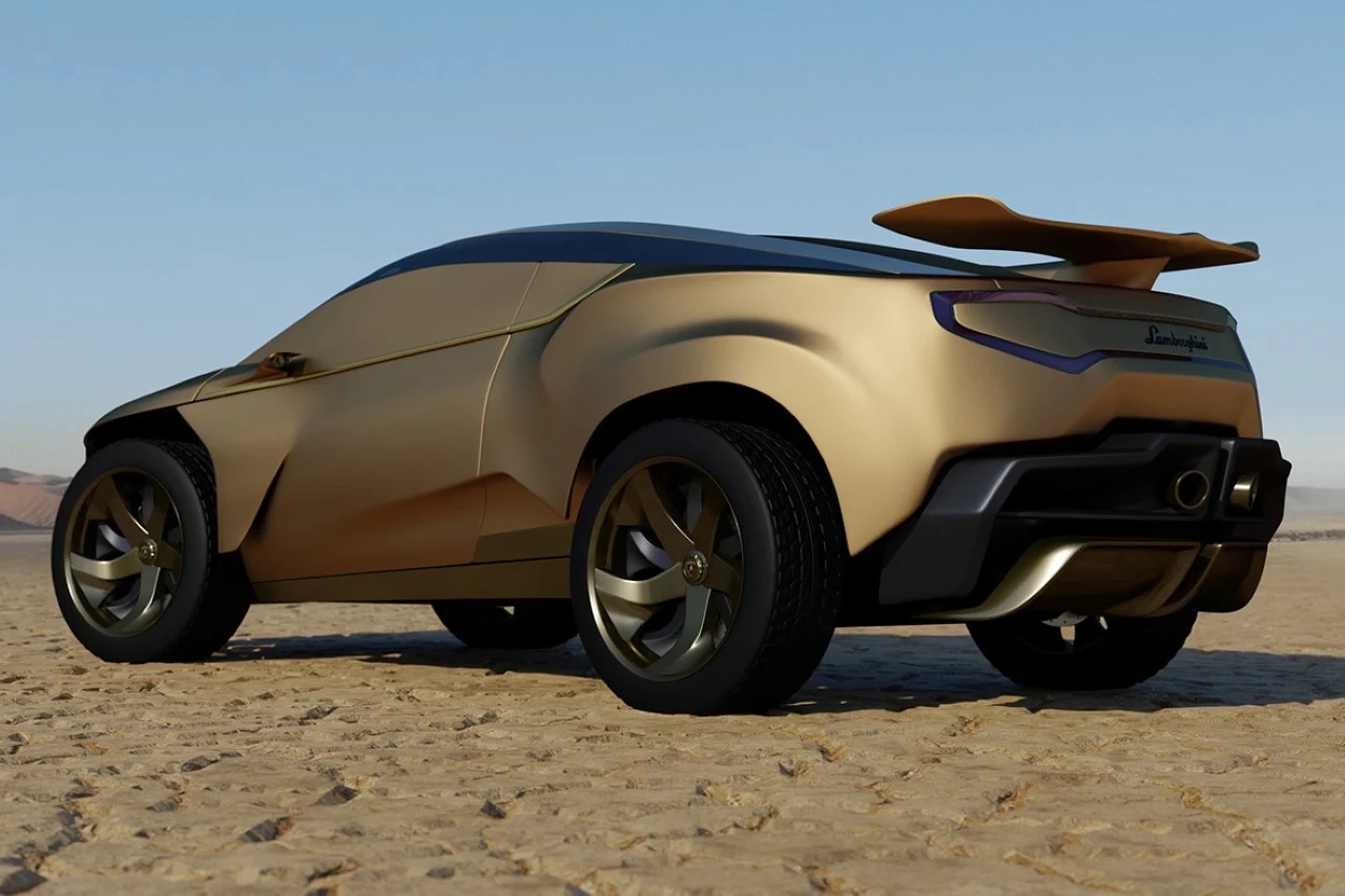 Lamborghini，suv，conceptual design，