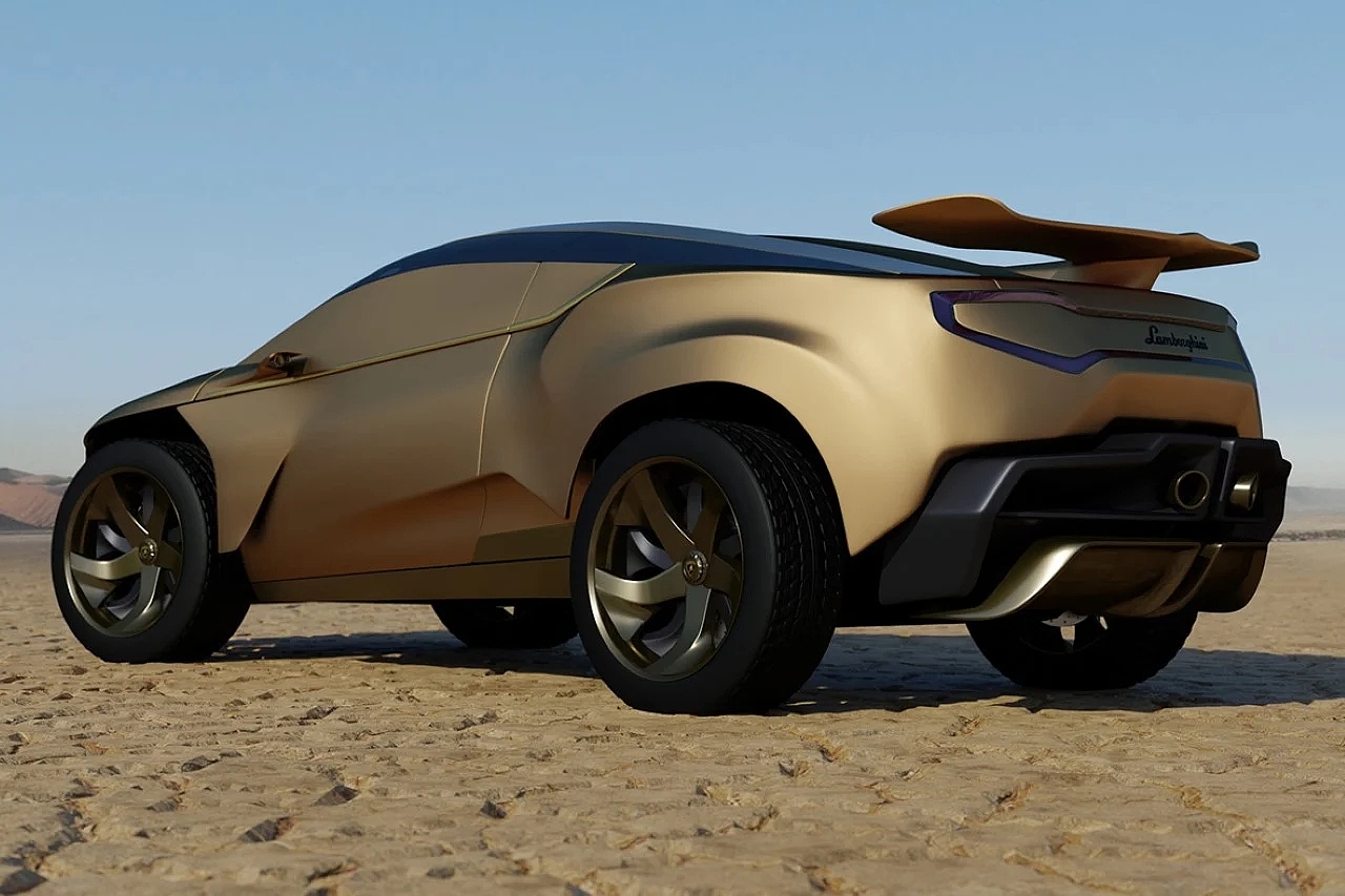 Lamborghini，suv，conceptual design，