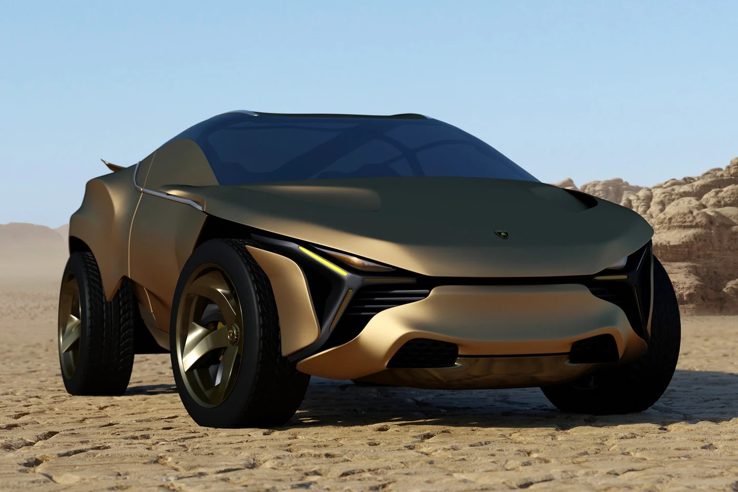 Lamborghini，suv，conceptual design，