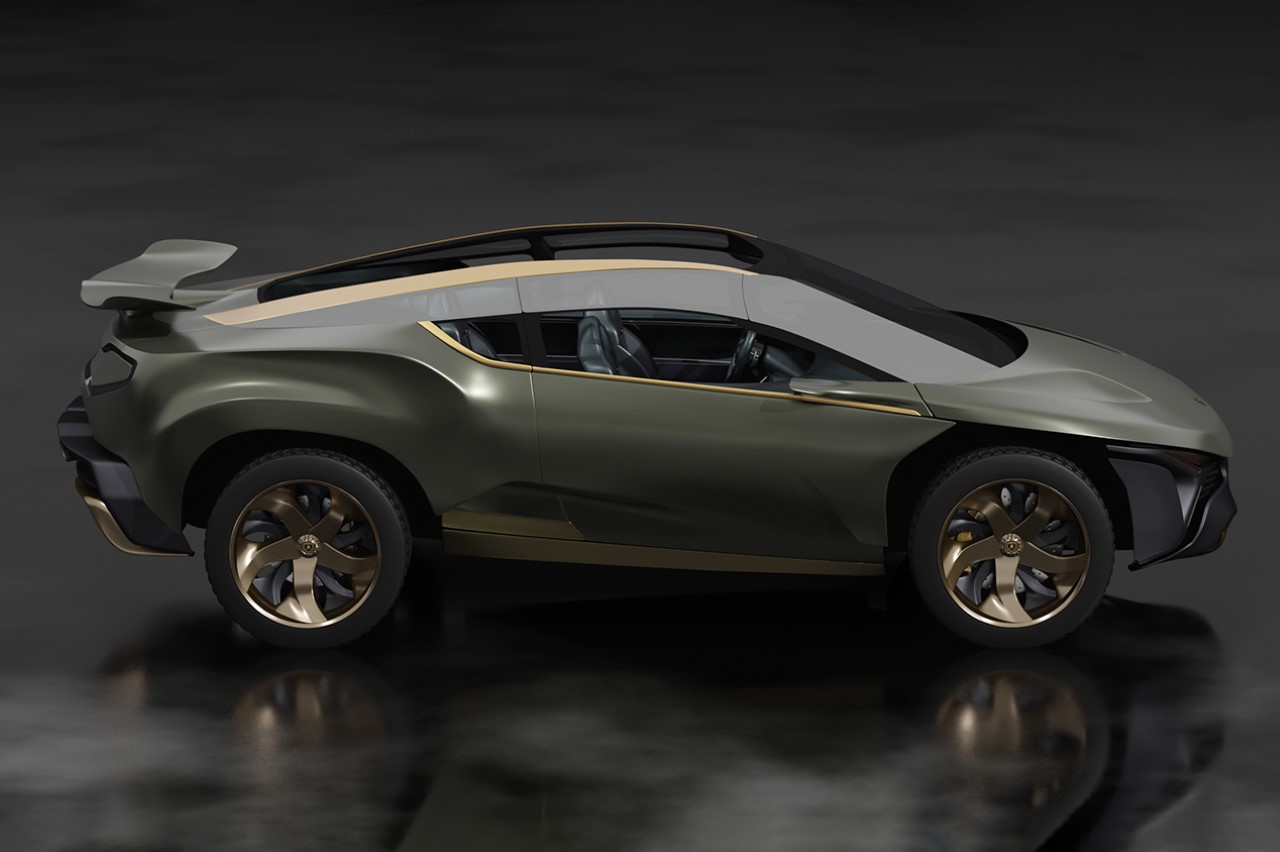 Lamborghini，suv，conceptual design，