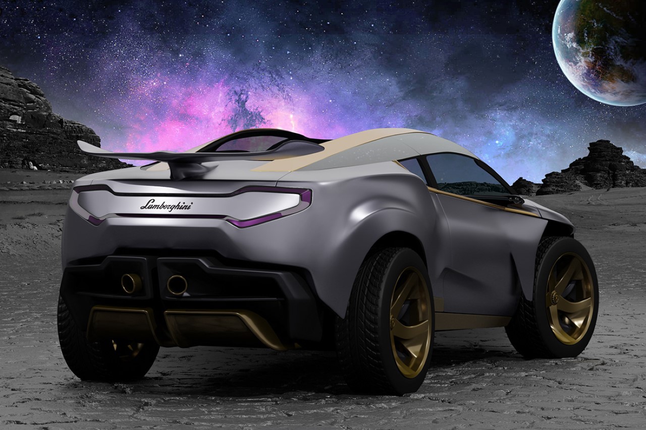 Lamborghini，suv，conceptual design，