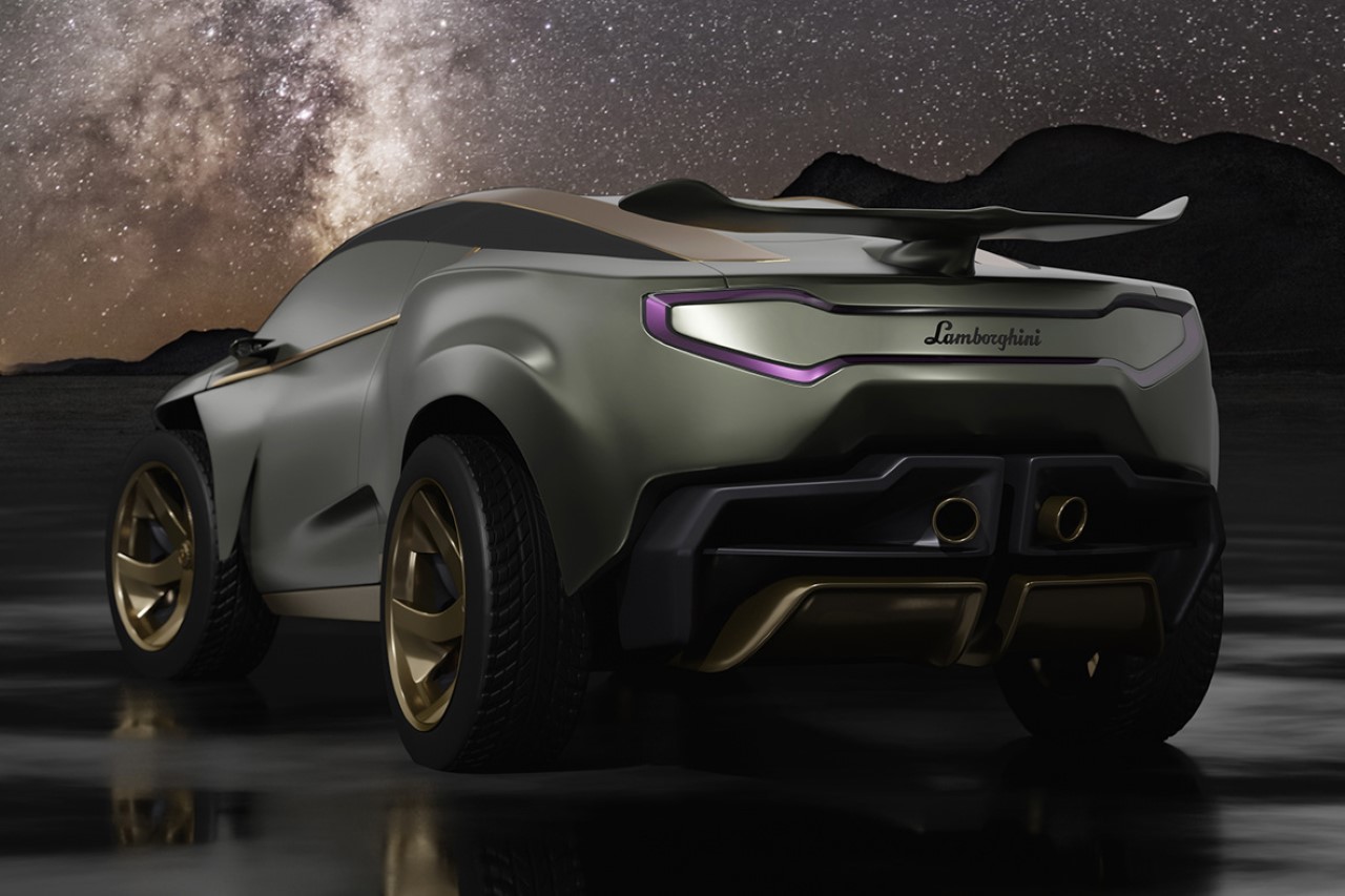 Lamborghini，suv，conceptual design，