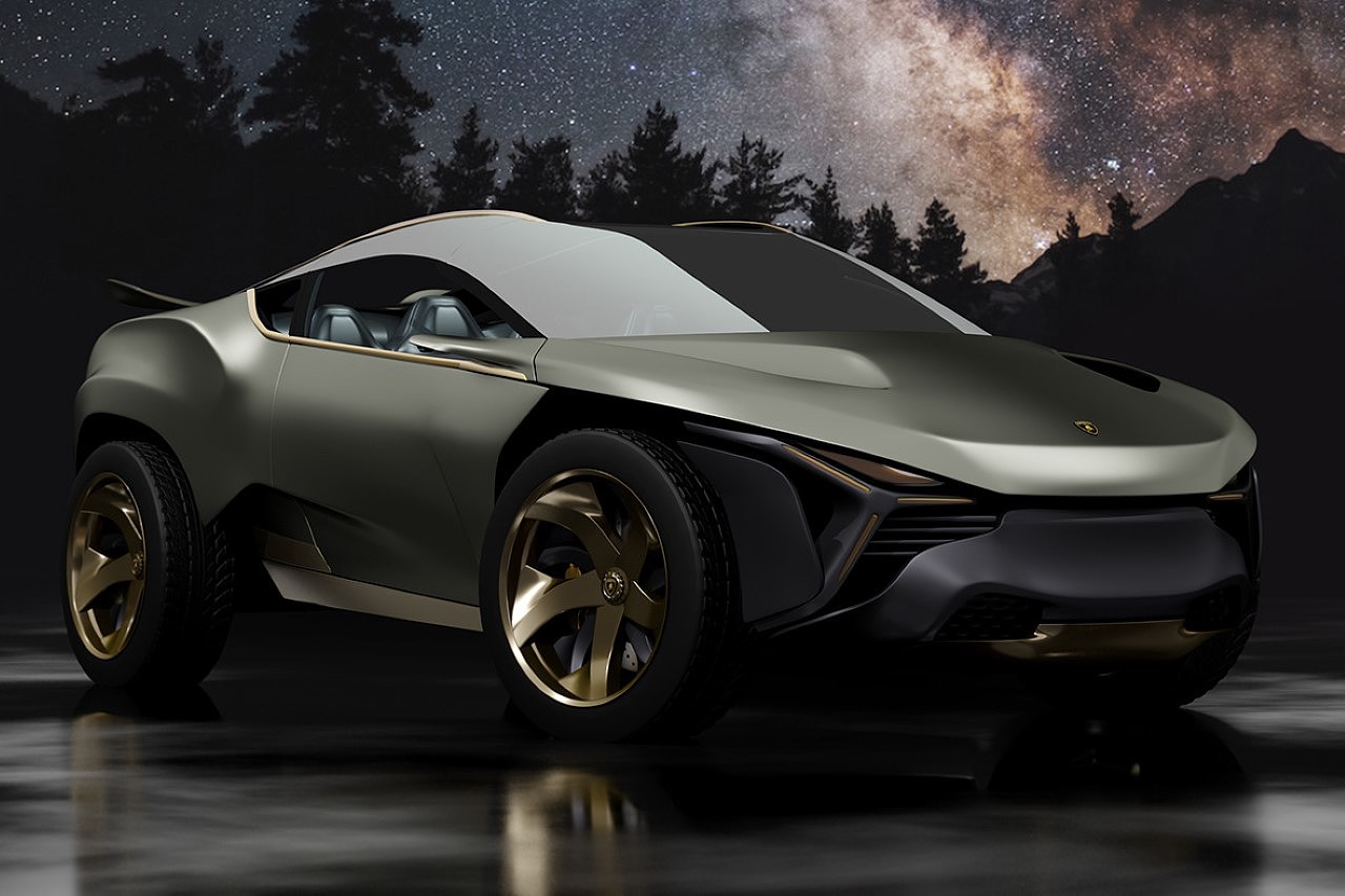 Lamborghini，suv，conceptual design，
