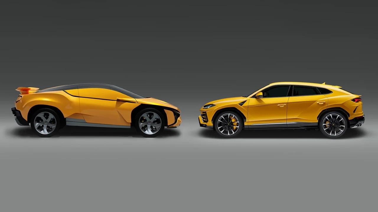 Lamborghini，suv，conceptual design，