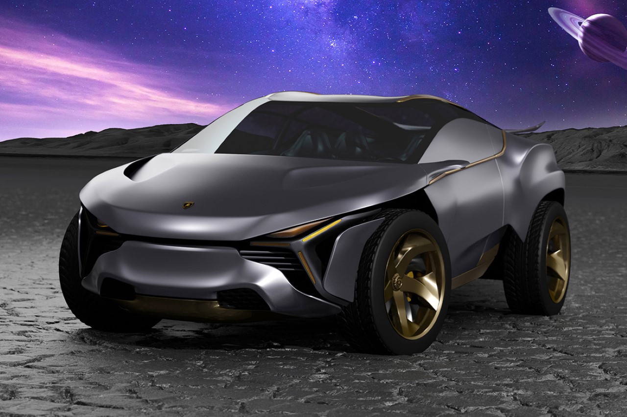 Lamborghini，suv，conceptual design，