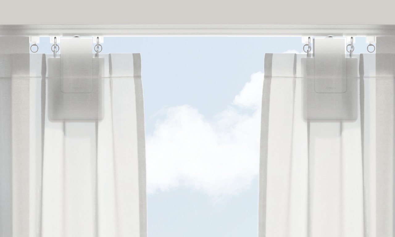 window curtains，controller，industrial design，product design，Aqara，Curtain controller，Driver，