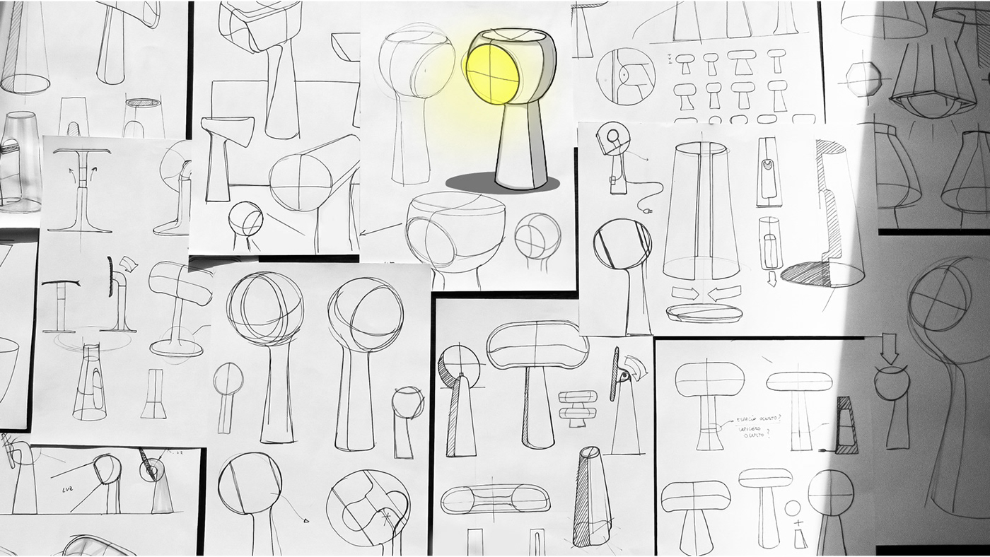 lamp，Desk lamp，product design，industrial design，lamp，Buba，