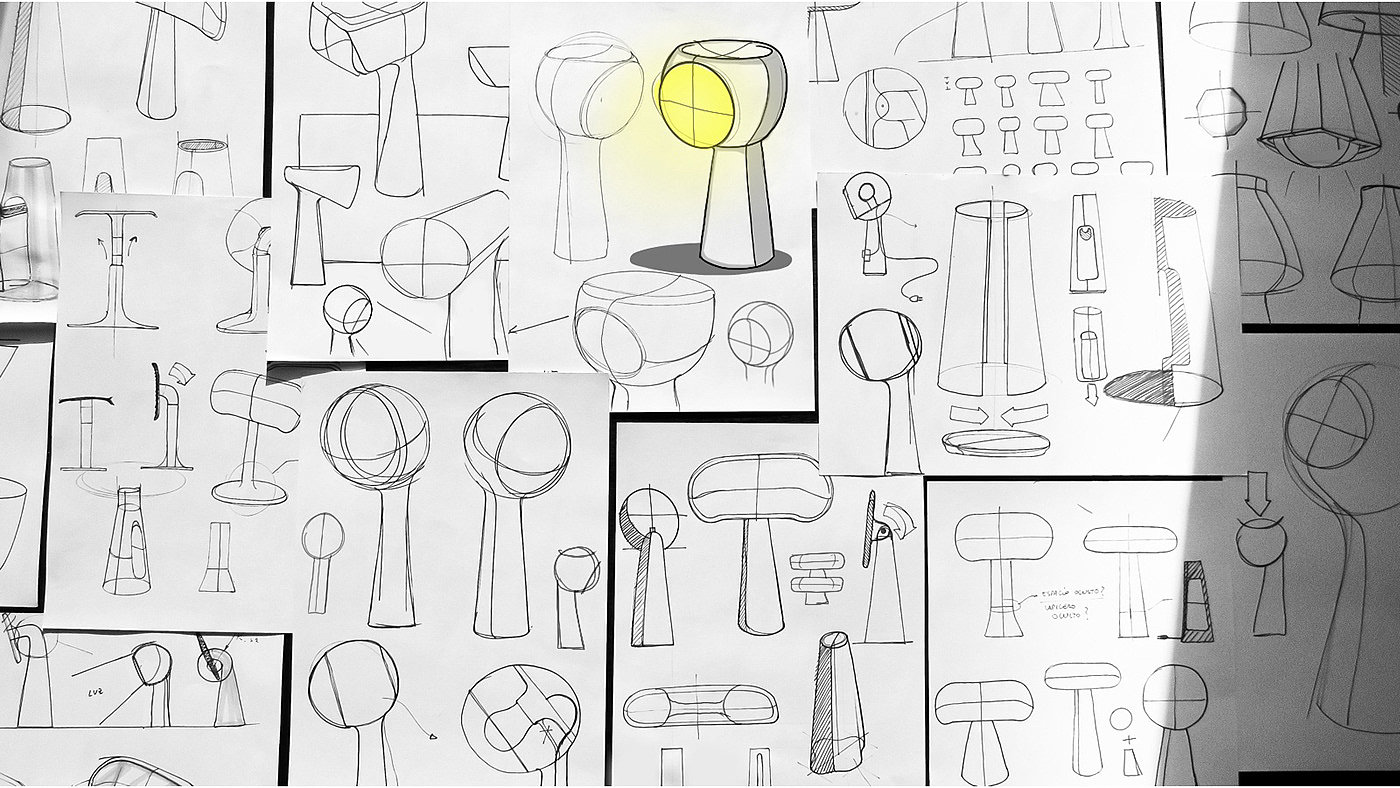 灯，台灯，产品设计，工业设计，lamp，Buba，