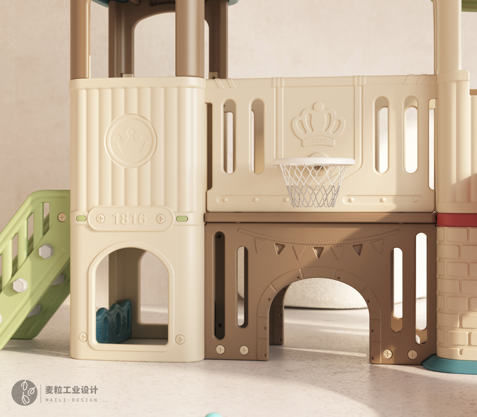 Children's Toys，Slide，Game house，